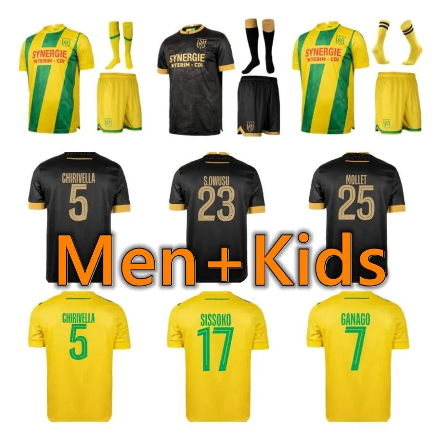 Soccer Jerseys Nantes Away Kit NANTES 2018 2019 AWAY FOOTBALL