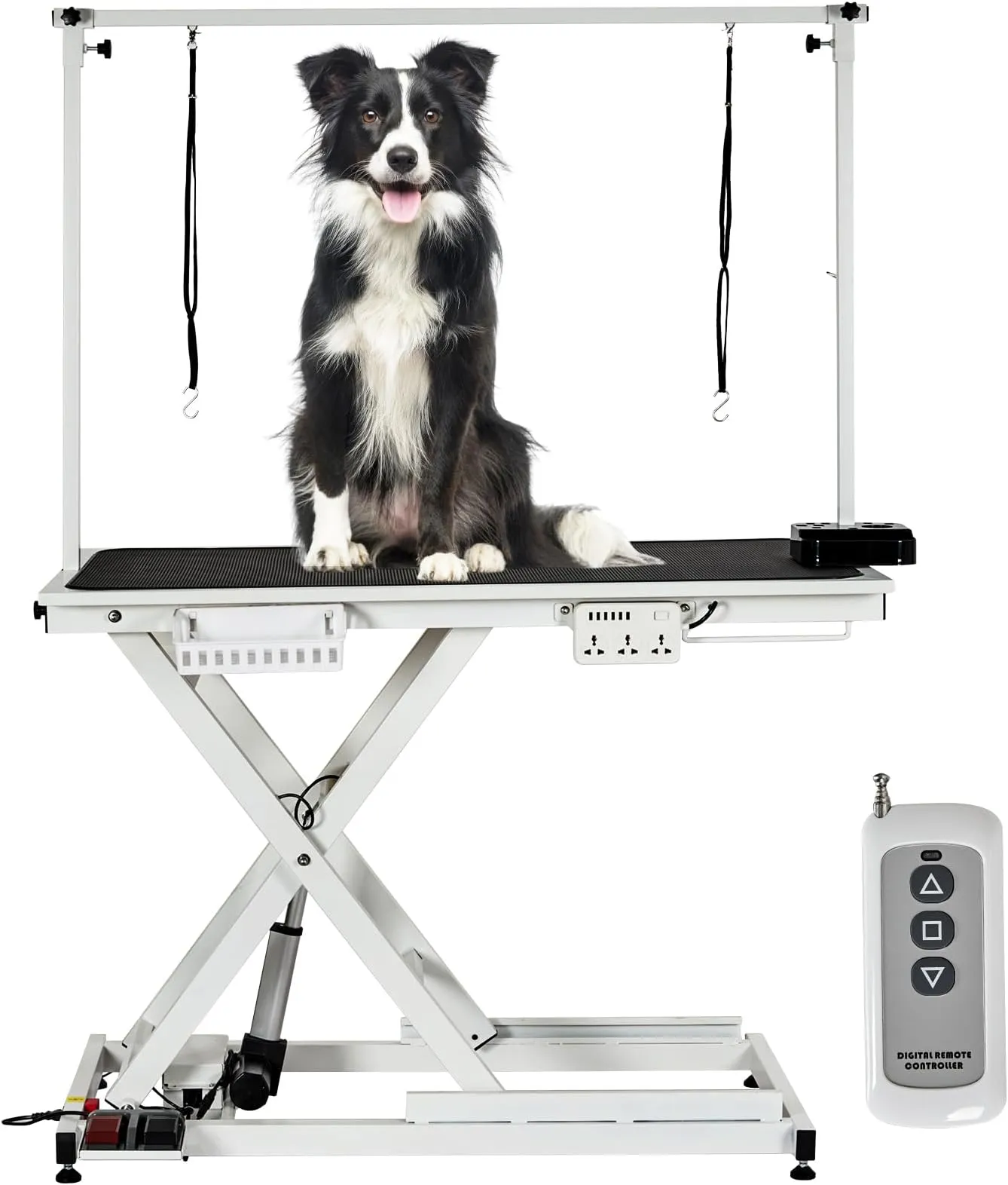 Save Big on Bulk Electric Dog Grooming Table Electric Grooming Tables For  Large Dogs, 50'' Heavy Duty Adjustable Pet Grooming Station With Anti Slip  - Main Image