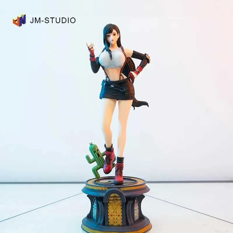 Аниме манга Final Fantasy Series GK PPS PINK TIFA LOCKHART TIFA MODEL MODEL GAME GAME персонаж