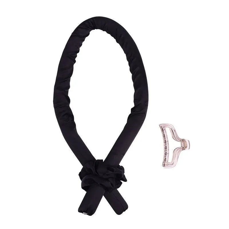 Heatless krullende staaf hoofdband geen warmte zijde krullen lint haarrollen slapen zachte luie haar krullen schuimstaaf haar styling gereedschap gereedschap