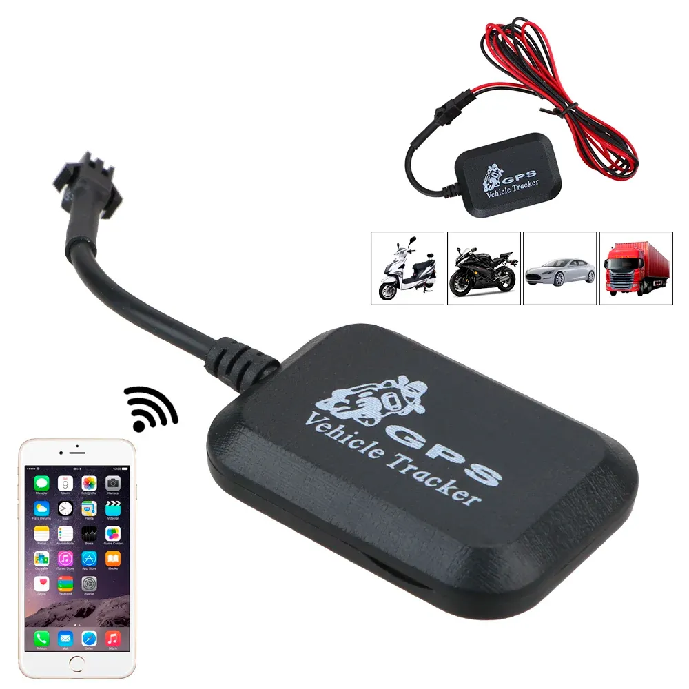 Accessories GPS Tracker Locator For Car Motorcycle AGPS + 3LBS + GPRS Real Time Tracking System Device GPS Locator
