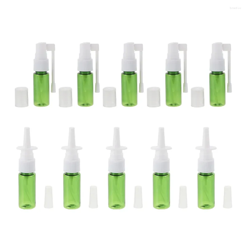 Garrafas de armazenamento Spray garrafa de líquido Holder Contêiner de perfume Sub Nasal Dispensador Vidro vazio de vidro