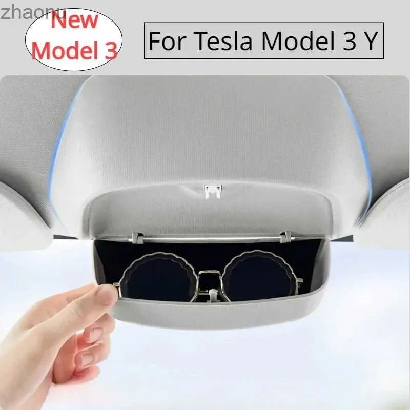 Zonnebrillen Tesla Nieuw model 3+Origineel ontwerp Zonnebril Zon Visor Clip Opslagmodel Nieuw model 3+Highland 2024XW