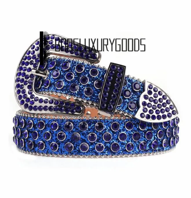 2021 Designersimon Belt för män Kvinnor Shiny Kor Diamond Belt Bling Bling Diamond Michael Rhinestone Belt Cowboy Handbag1679632