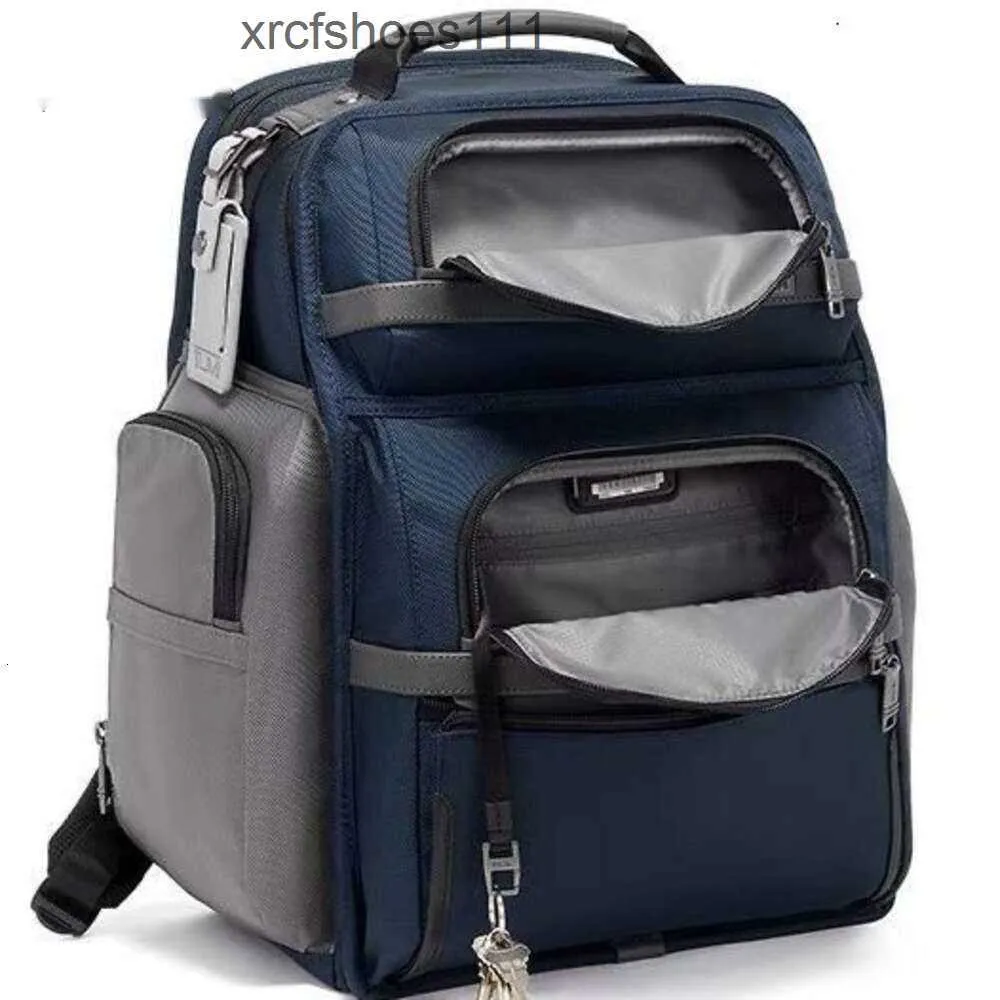 Blue Mens 2603578 Tummii Series Tummii Navy Backpack Pack BookBag Books Grey Designer Borse Contrasta di contrasto Alpha3 Mens Fashion Comput NGIS