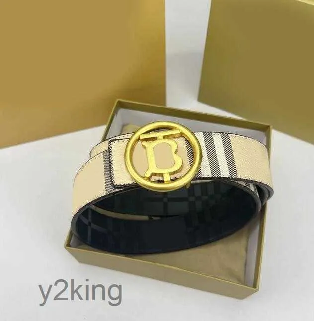Quiet Fashion Great Litchi Mens Belt Man Gold Sier Buckle Belts for Men Designer Head VBO1