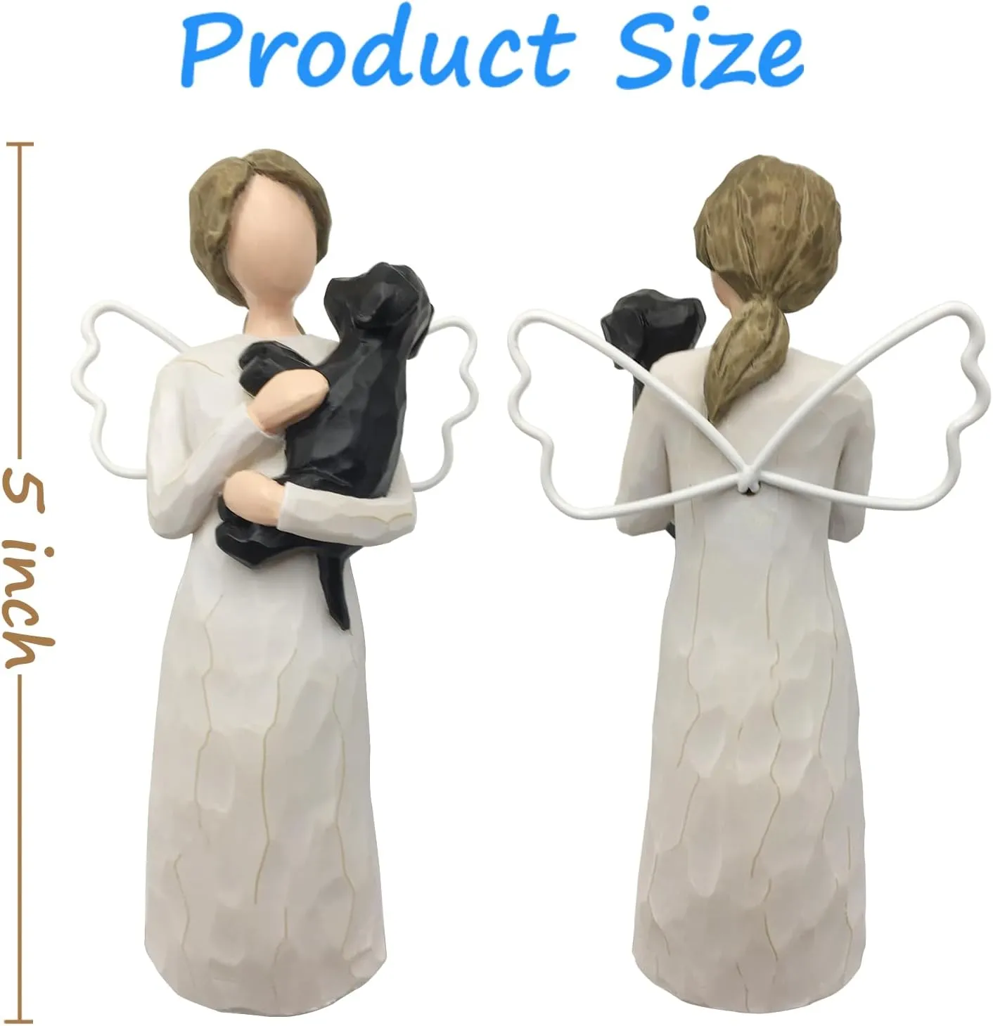 Angel Memoial Figuine Fo Dog Loss - Ainbow Bidge Pet