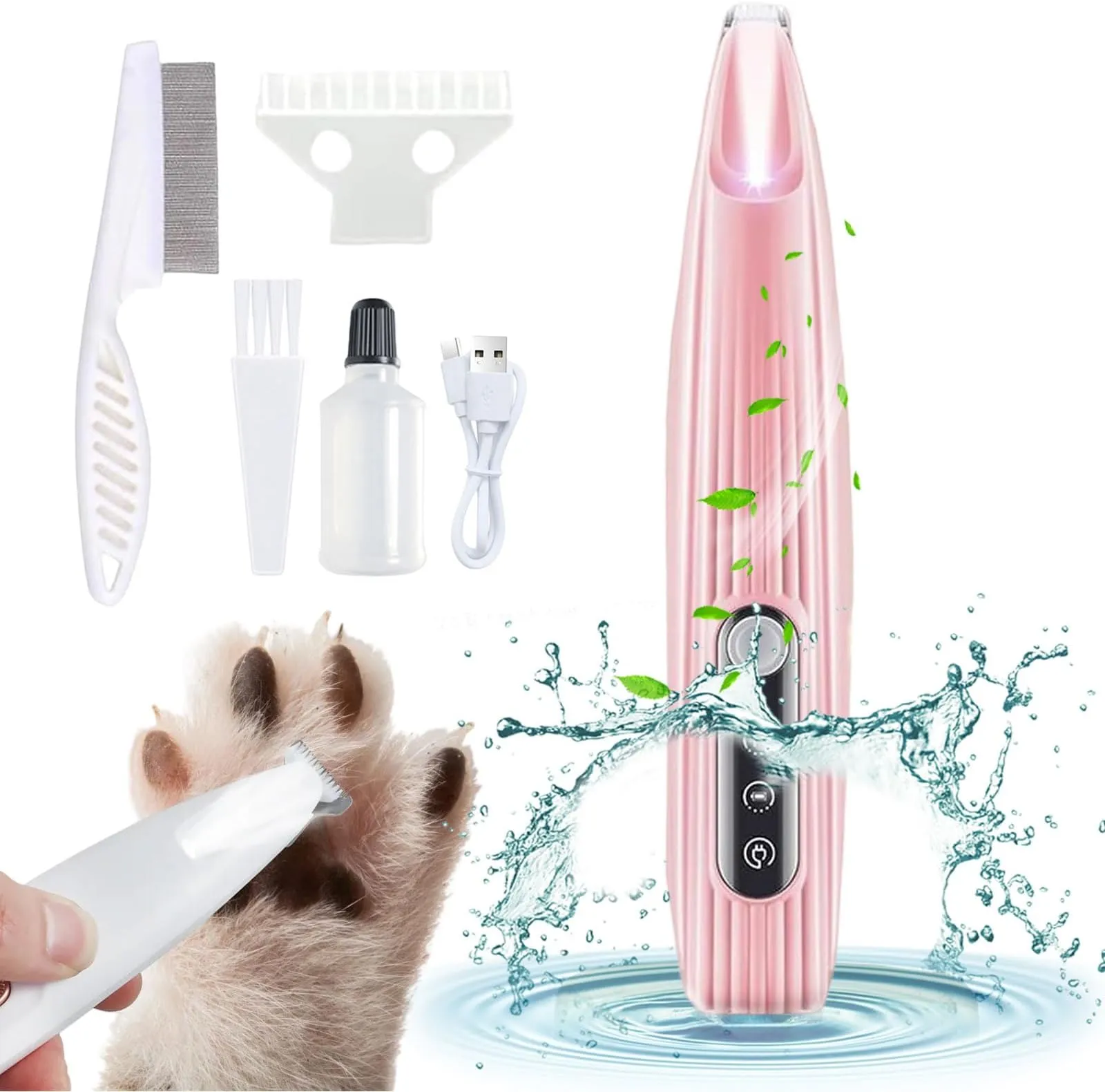 Cordless Dog Grooming Vacuum, Pet Grooming Kit
