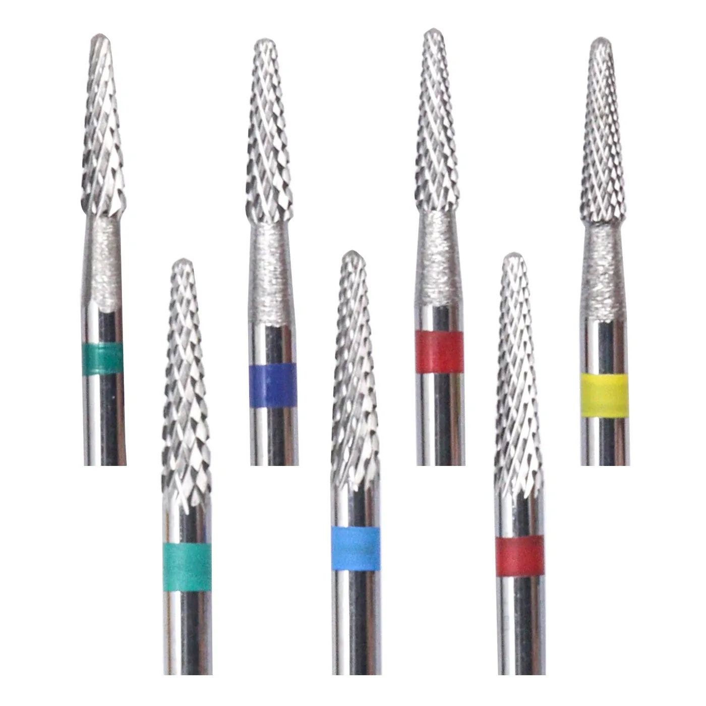 Bits Milling Cutter pour manucure en céramique Nail Drill Bits Pédicure Carbure de moulage pour les fichiers à ongles Cutter Nail Art Tool