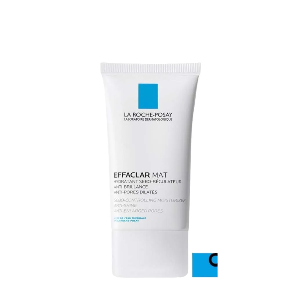 La Roche Posay Effaclar Mat Mattifying Moisturizer Cream Educing Oil and Porses Sensitive Skin 40 Ml Original Products