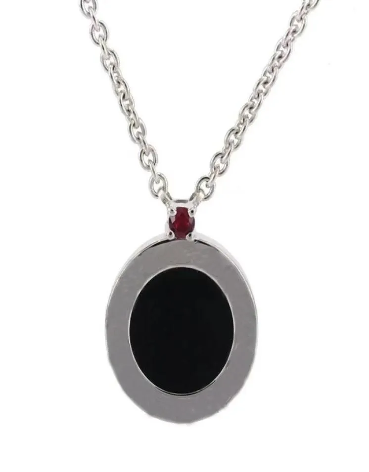 Classico Little Man Rosso di alta qualità ROUND PENDANT Creative Creative Regolable Necklace Design Jewelry7850314