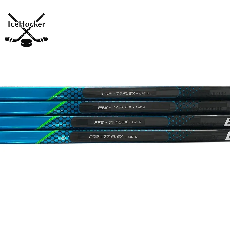 Hockey Die neuesten Eishockeystangen n Serie Goe Super Light 385G Carbonfasern Sticks Klebeband kostenlos Versand