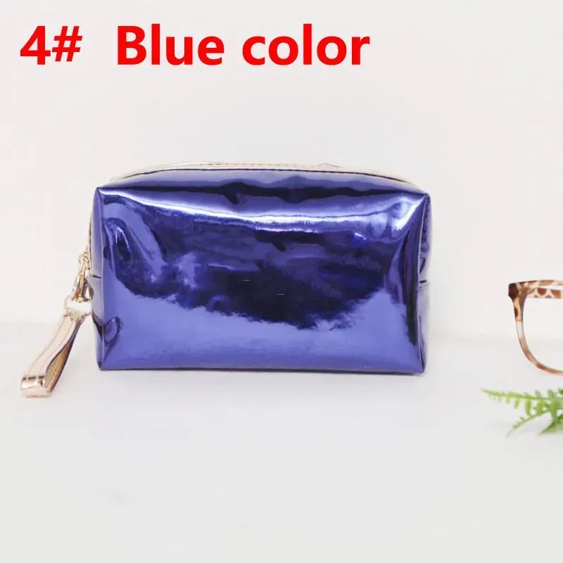 Makeup bags cosmetic bag letter Hologram Laser Cosmetic bag MakeUp bags Large capacity Storage waterproof wash tolitery bag