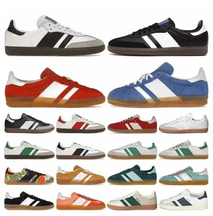 Disenador Vegan OGカジュアルガッツェルZapatos Para Hombres Mujeres Cloud White Core Bonners Black Collegiate Adimatic Bermuda Plataforma de Plataforma de Bermudas