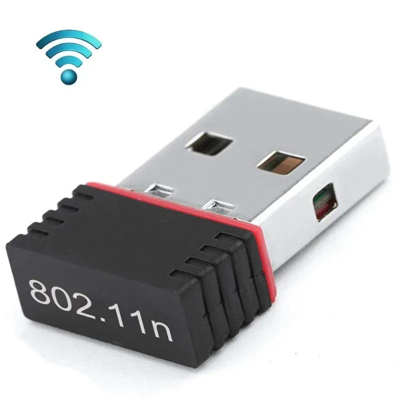 Mini Wireless 150m 802.11n MT7601 Small Network Card Computer USB Portable WiFi Signal Ingebouwde antenne-ontvanger
