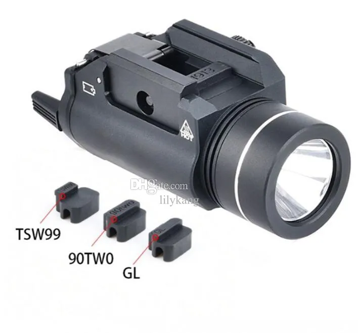 TLR-1 LAMPAGGIO PISTOLA TATTICA TATTICA TATTICHE STROBE 1000 LUMENS AIRSOFT LIGHT DOUNT MAUSH TORCO PER GLOK G17 G19 KCS TM