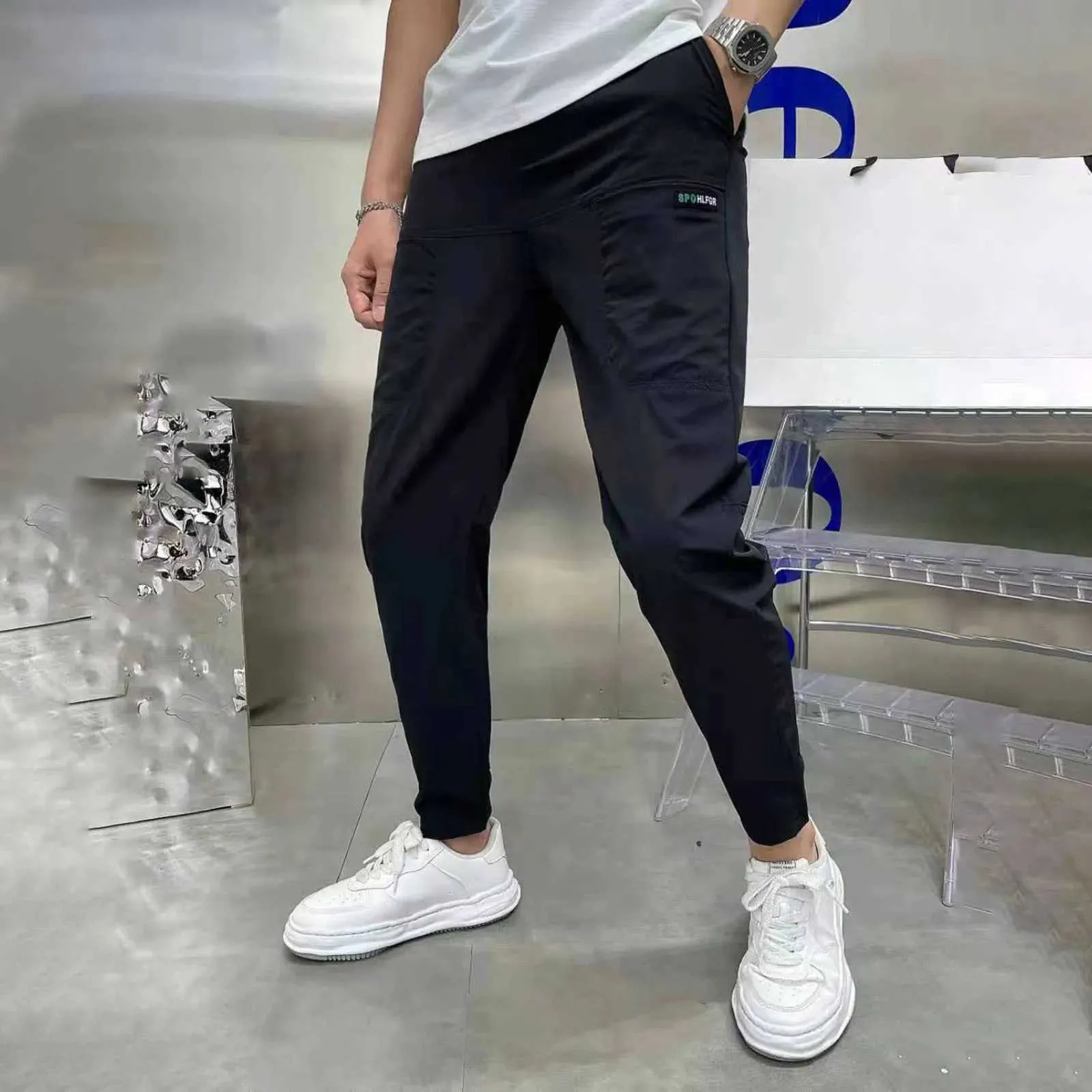 Men's Pants Mens Trousers Fashion Jogger Sports Pantalones Hombre Summer Casual Cargo Pants Gym Sports Pants Cargo PantsL2404