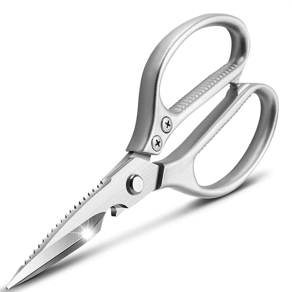 Knives Kitchen Scissors MultiPurpose Food Scissors Stainless Steal Sharp Multi Function Tool For Meat Chicken Fish Vegetable Barbecue