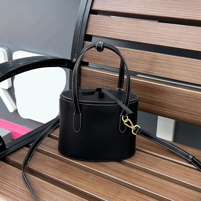 High quality shoulder bag women's handbag Luxury imported leather bucket bag Designer bag crossbody Fashion mini tote bag Factory wholesale large capacity bag