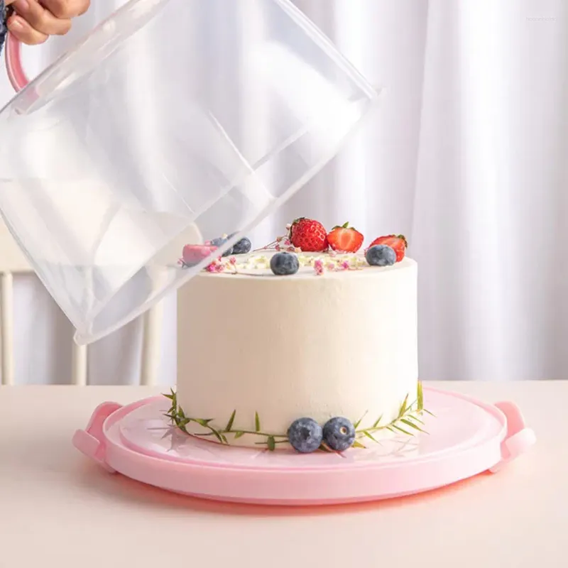 Garrafas de armazenamento Castão de bolo de plástico Rasta Prova Torda Bawing Baking