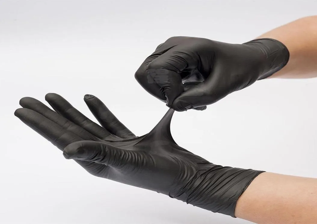 beschermende handschoenen wegwerp nitrilhandschoenen waterdichte allergie latex Universal Kitchen Dish Washing tuinhandschoenen voor linker RI1318445