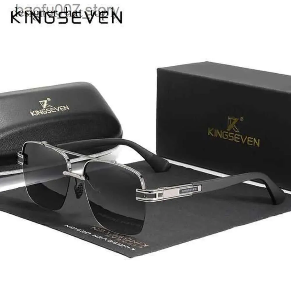 Sonnenbrille Kingseven Brand Designer Sonnenbrille für Männer polarisierte Verlaufs Sonnenbrille Frauen Männer Square Retro Eyewear Kingseven Mode Top -Qualität Sonnenbrille 785