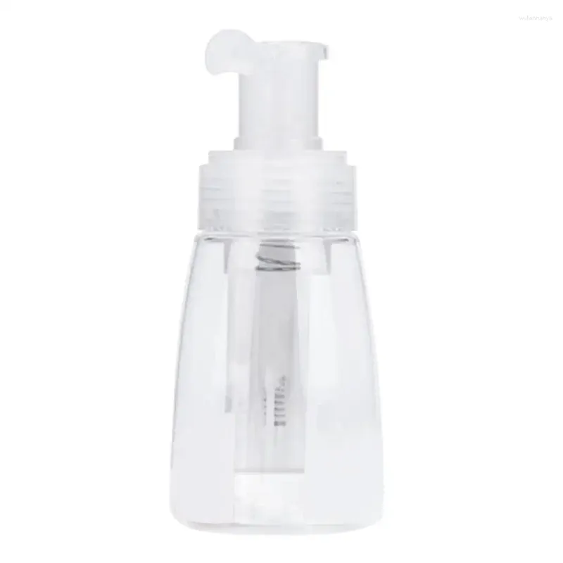 Bottiglie di conservazione flacone spray vuoto in plastica portatile con ugello per bagno sciolto