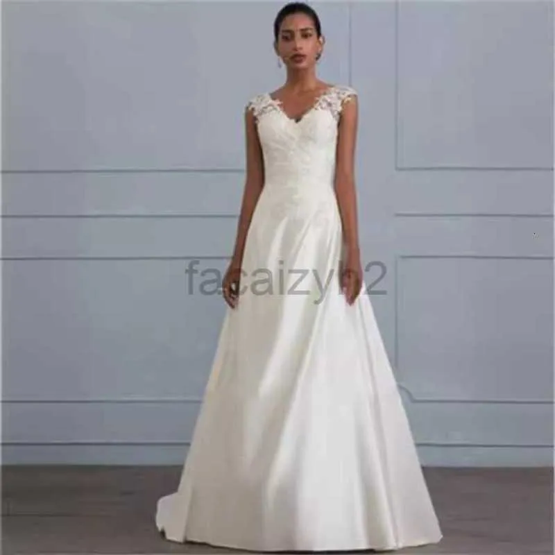 Basic Casual Dresses Designer Dress Women's dress women's lace suspender hollowed out backless dress toast wedding dress Q102