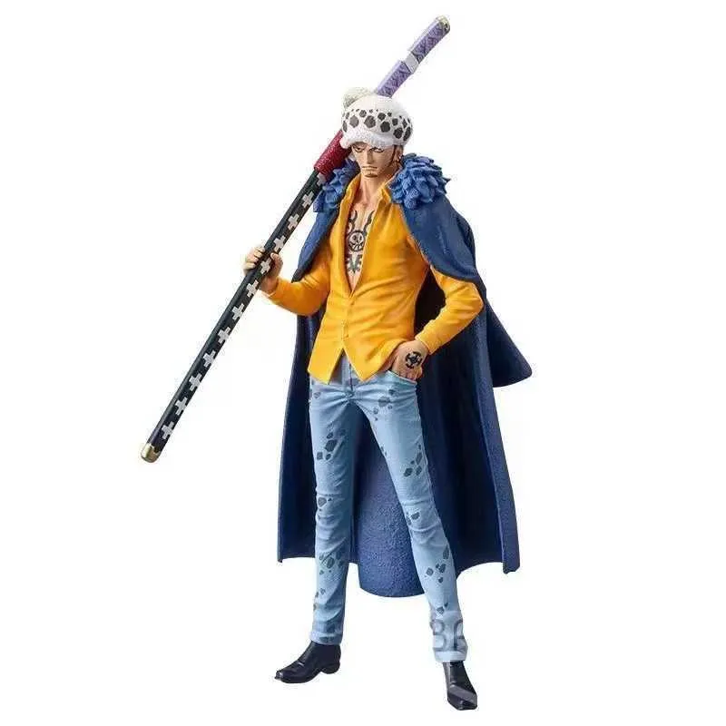 Action Toy Figures 20 cm Carattere anime giapponese A DXF Wano Rural Trafalgar Legal Pvc Statue Collection Model Toy Giftl2403