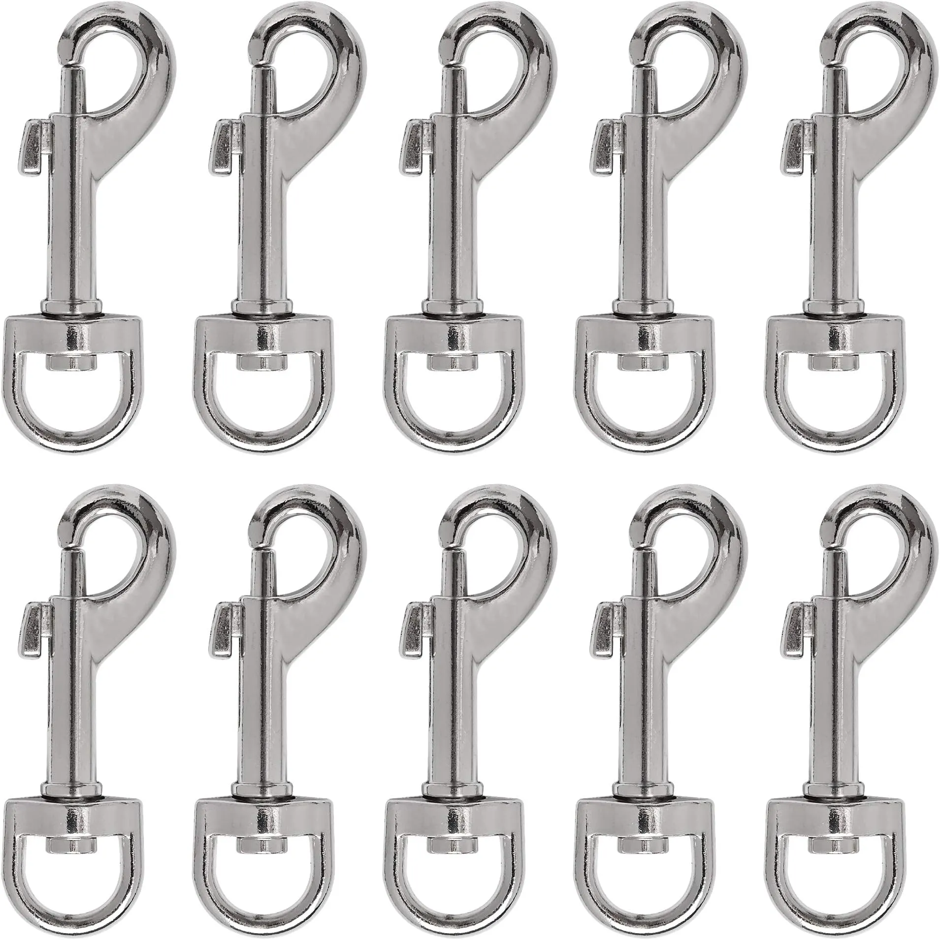 Heavy Duty Dog Leash Clasp Set Metal Swivel Snap Hooks for Pet