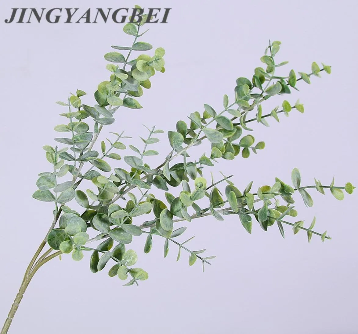 69 cm sztuczny plastikowy plastik eukaliptus gałąź świąteczne dekoracja ślubna aranżacja kwiatowa Małe liście roślina sztuczna liście 5794213