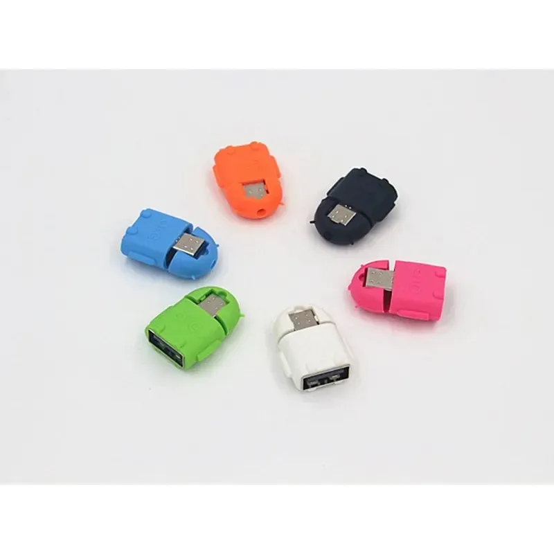 1 st små och enkla att bära typ-C OTG-adapter USB2.0 till Micro Android Phone U Disk Mouse Keyboard USB Adapter
