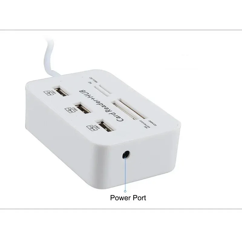 Hub USB 3 porte hub splitter hub 2.0 con lettore di schede SD/TF/M2 la scheda telecamera laptop tastiera I8 Micro SD Micro SD