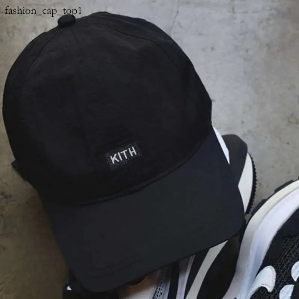 Kith Hat Designer Ball Caps Kith Cap American Hat Street Retro Embroidery Kith Men Men Soft Top Sunshade Baseball Hat Fisherman's High-Quality Luxury Hat