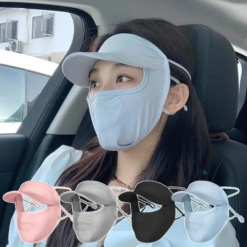 Szaliki jedwabna maska ​​filtra przeciwsłoneczna sporty na świeżym powietrzu na rowerowe rowerowe oddychające oddychające anty-dust damskie dziewczęta wiszące ucho
