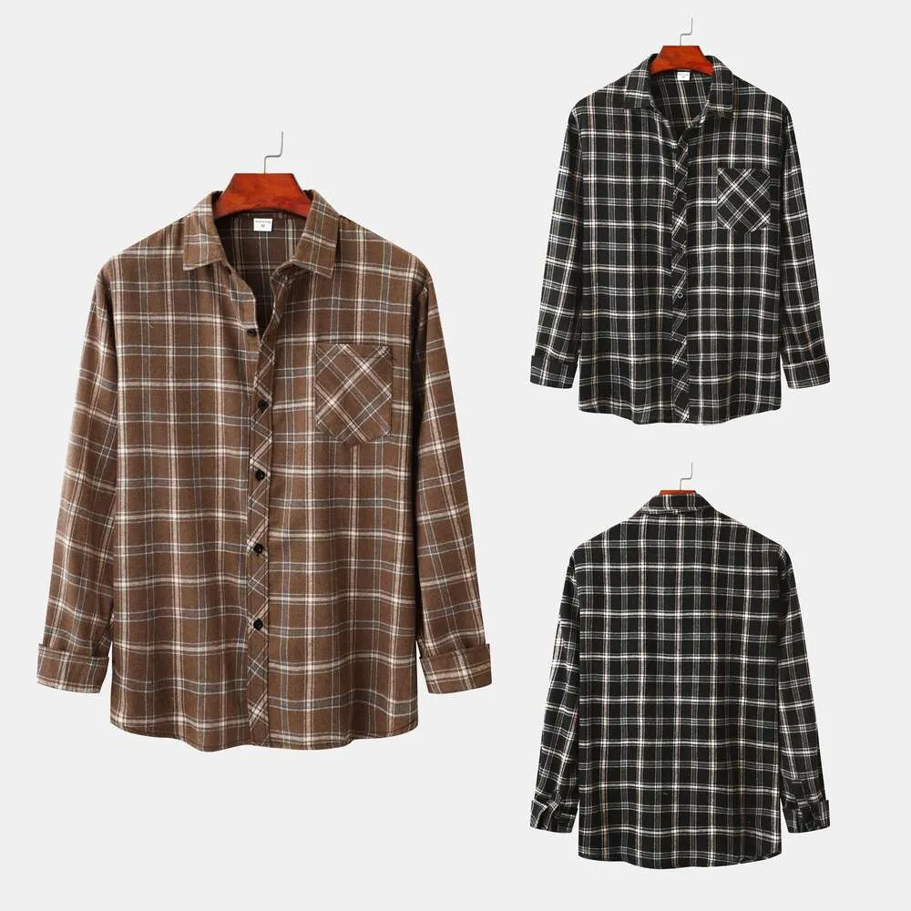 Automne et hiver Shirt à manches longues pour hommes