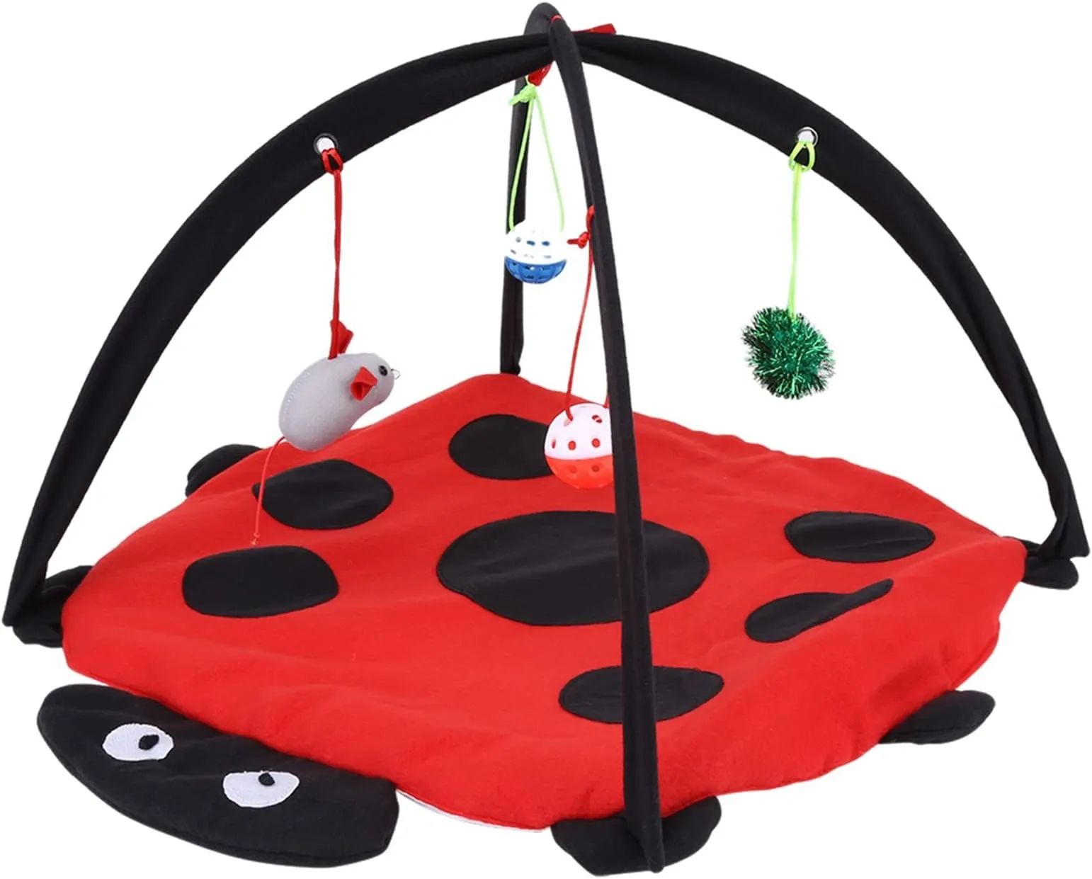 Activity Tent Hartz Hide N Play Cat Tent, Foldable Cat Play Mat