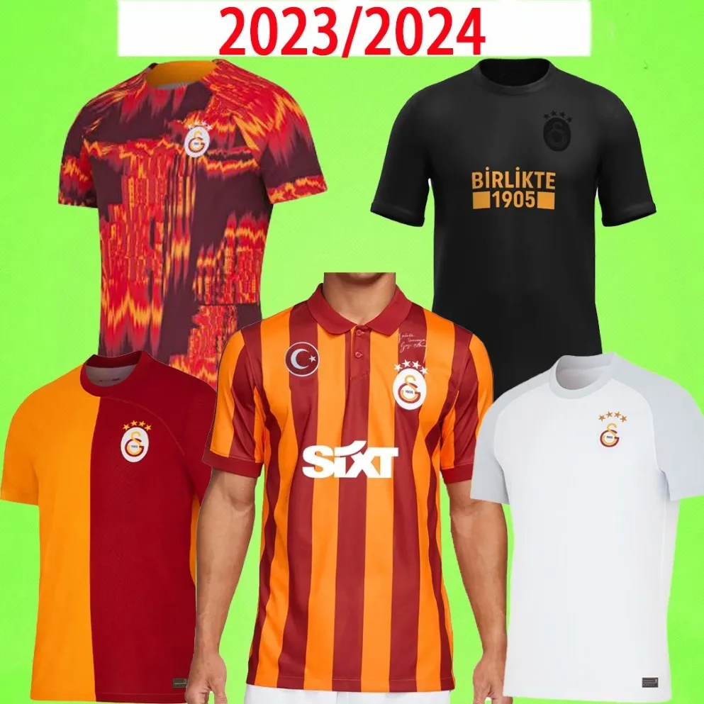 23 24 Jerseys de fútbol de Galatasaray UNIFORME DE ENTRENAMIENTO EDICIÓN ESPECIAL 2023 2024 NICHAEL SERI FALCAO BELHANDA LUYINDAMA Mostafa 1245f
