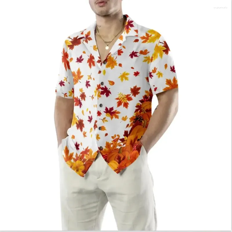 Chemises décontractées pour hommes 2024 Hawaiian Shirt 3D High Definition Digital Printing Series Abell