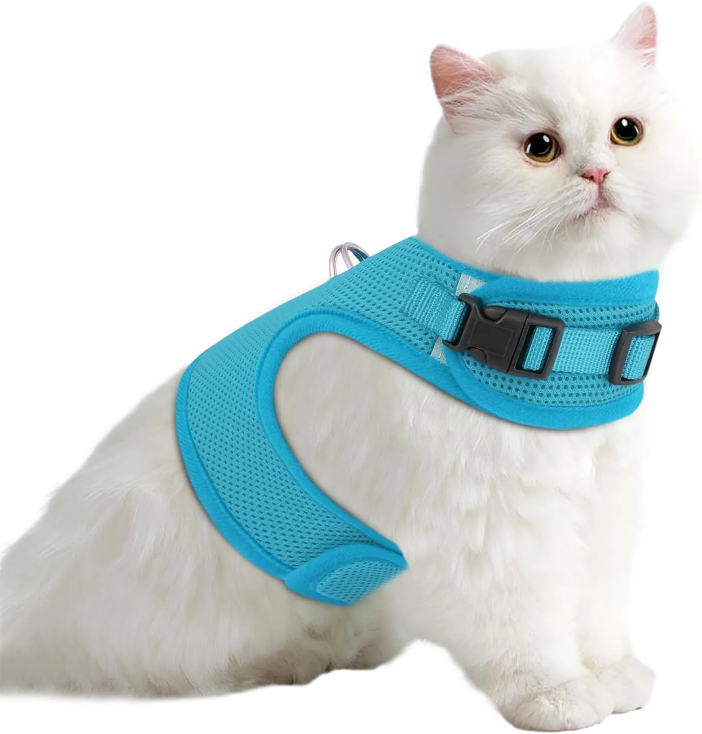 Save Big on Bulk Cat Harness Vest Kitten Harnesses Adjustable Cat Vest  Harness With Velcro, Breathable And Escape Proof For Outdoor Walking And