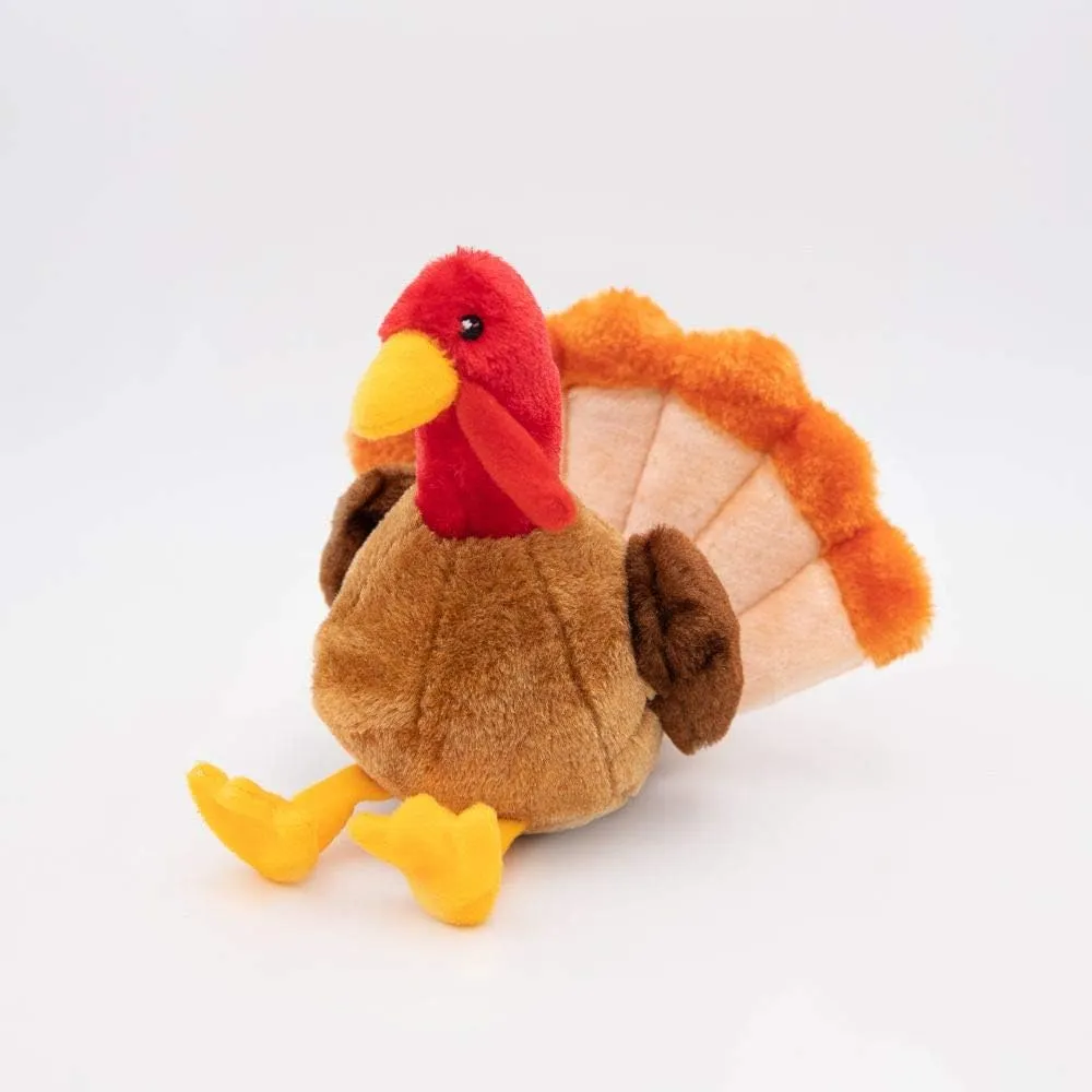 Thanksgiving Feast Companion: Plush Turkey Dog Toy Lightweight