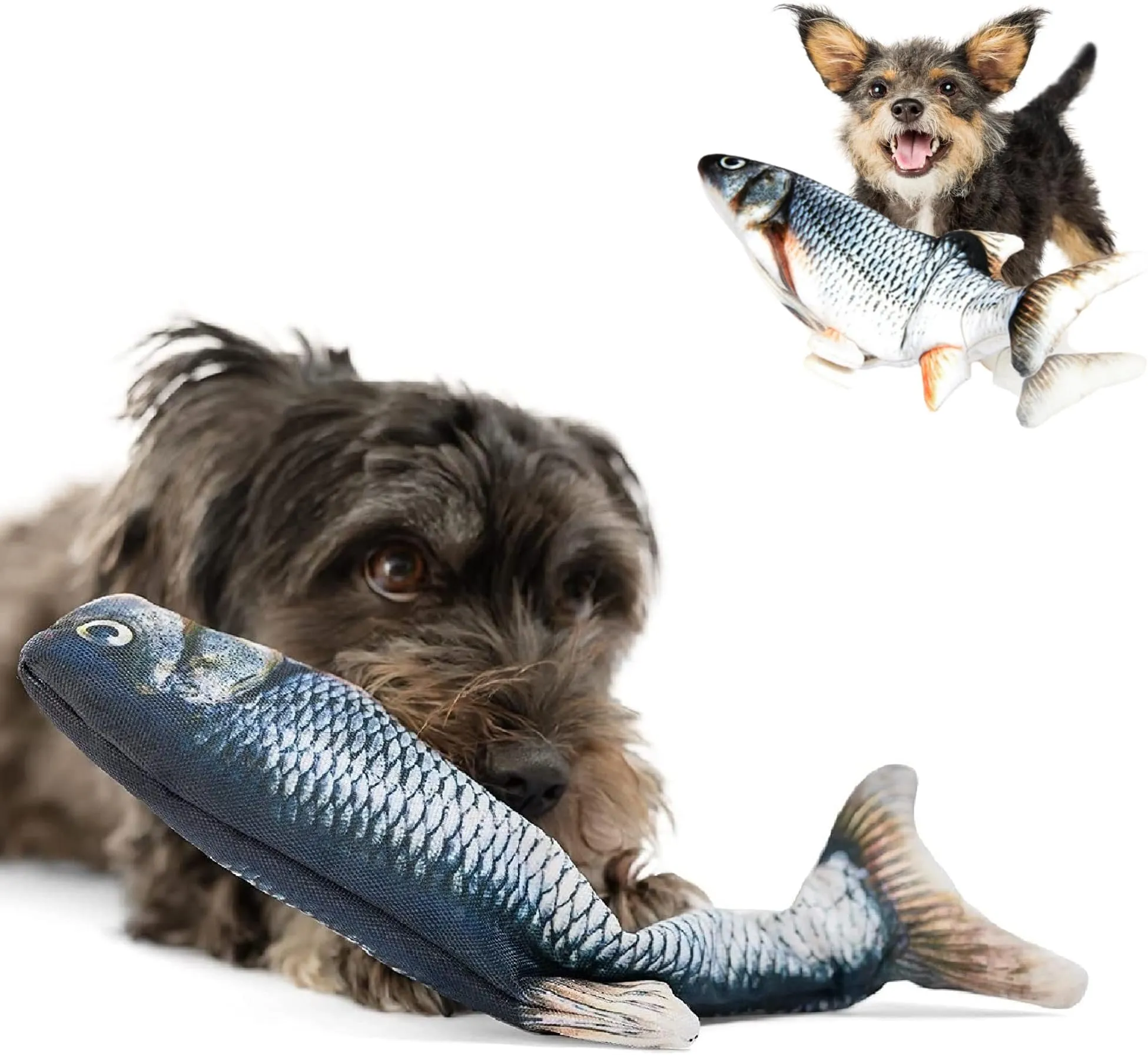 Interactive Moving Fish Dog Toy - USB Rechargeable, Vibrating Fun for Small  Dogs! Shop Now! from Dhgate Dog Plush Toys