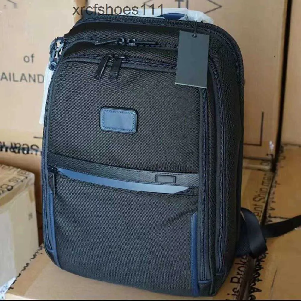 Fashion Mens Ballistic 2603581D3 Computer Alpha3 Business Travel Nylon Tummii Bag Tummii Back Designer Series Pack Backpack Waterdichte dagelijkse 9pyo