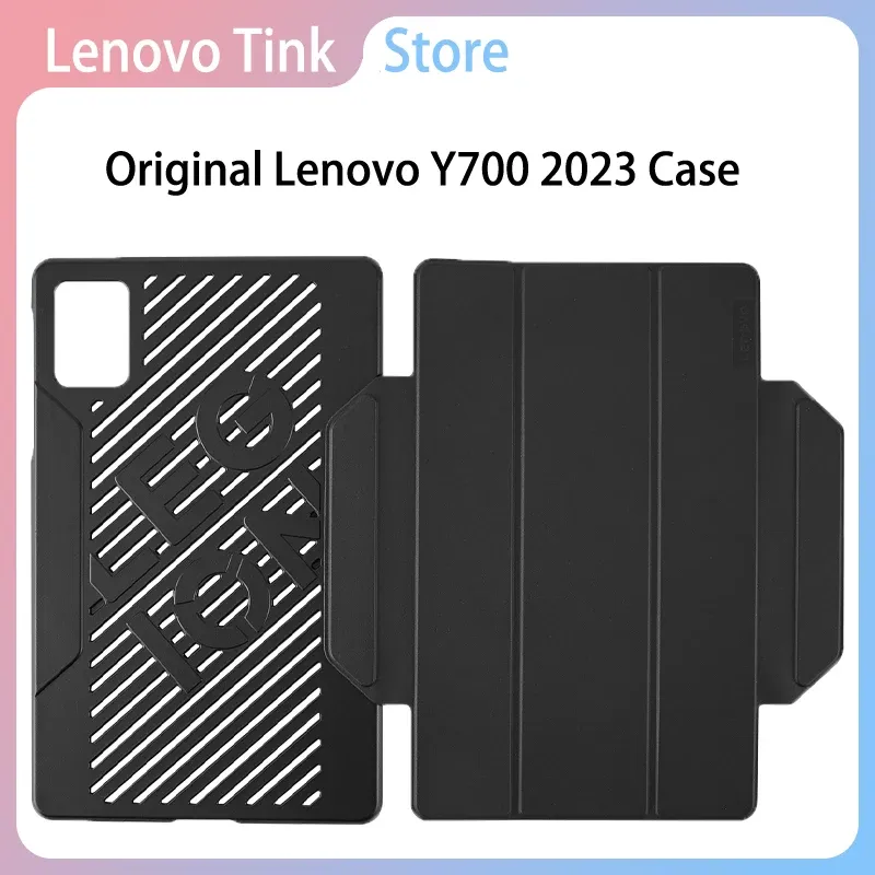 Case Oryginalny Lenovo Legion Tablet Y700 2023 Case Oficjalny klip ochronny puste rozpraszanie ciepła Inteligentna skorupa śpiąca