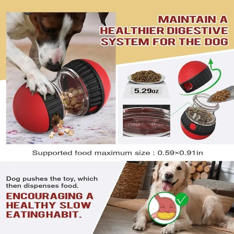 Mankoda Dog Puzzle Toy Ball - 2 Pack Treat Dispenser, Slow Feeder, Brain Game For Dogs - View #11