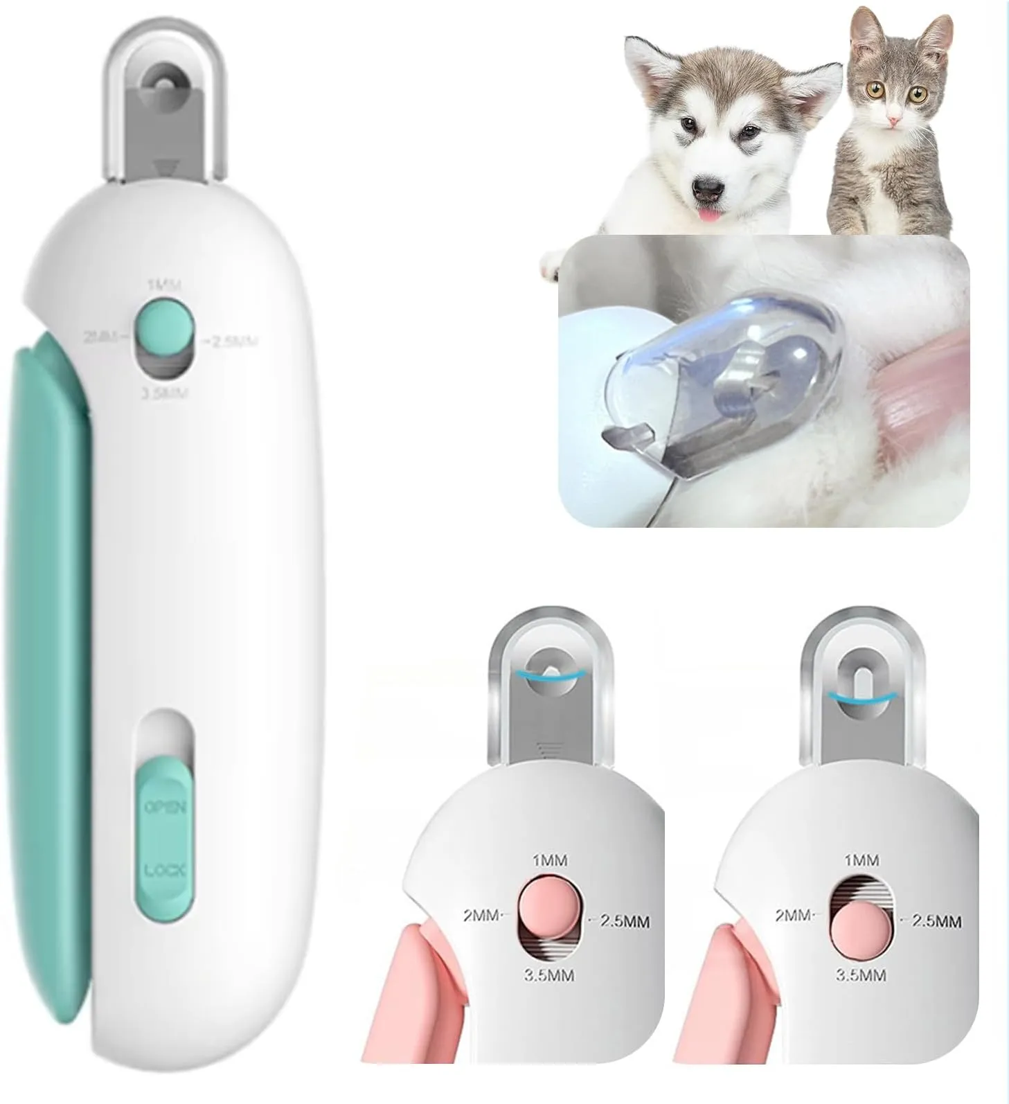 Pet Nail Clippers: Adjustable, Safe & Easy Grooming - Perfect for ...