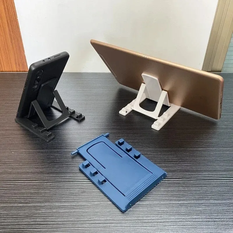 Portable Foldble Universal Table Cell Phone Holder Support Lazy Justerable Desktop Stand för iPad Samsung iPhone Huawei Xiaomi