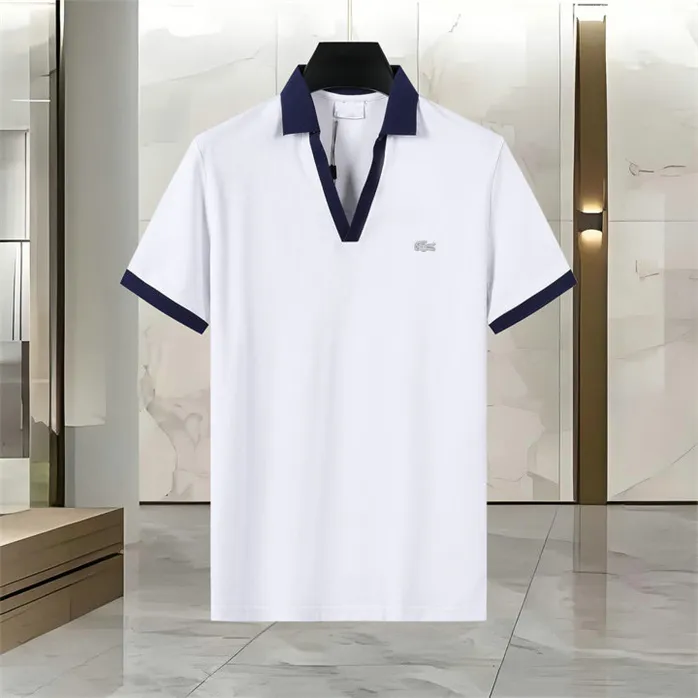 #1 Mens Polo Shirt Designer Man Fashion Horse T Shirts Casual Men Golf Summer Polos Shirt Embroidery High Street Trend Top Tee Asian size M-XXXL 0200