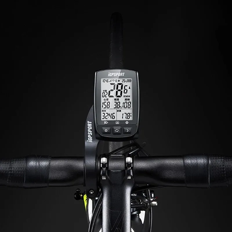 Accessoires IGPSPort Competitive GPS Cycle Computer IGS50E IPX6 Odomètre du compteur de vitesse du vélo étanche à démarrage rapide