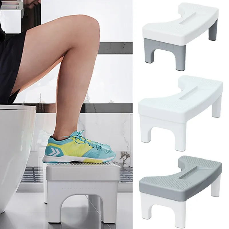 Tabourets tabourets de toilettes pour enfants salle de bain ménage nette tabouret de pied de pied amovible enceinte et pédale d'entraînement aux toilettes pour nourrissons